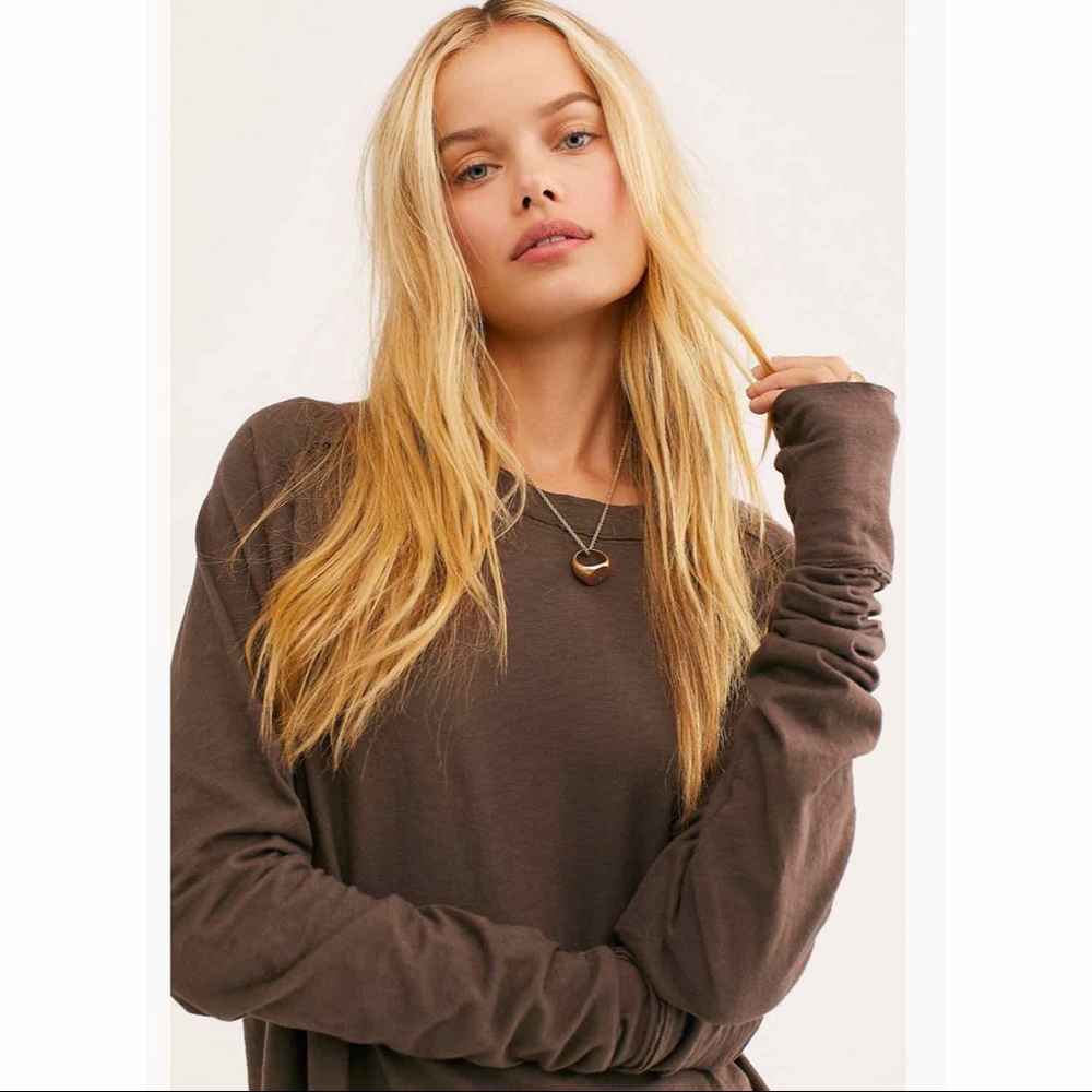 ✨Free People Arden Long Sleeved Tee✨ - Picture 4 of 8